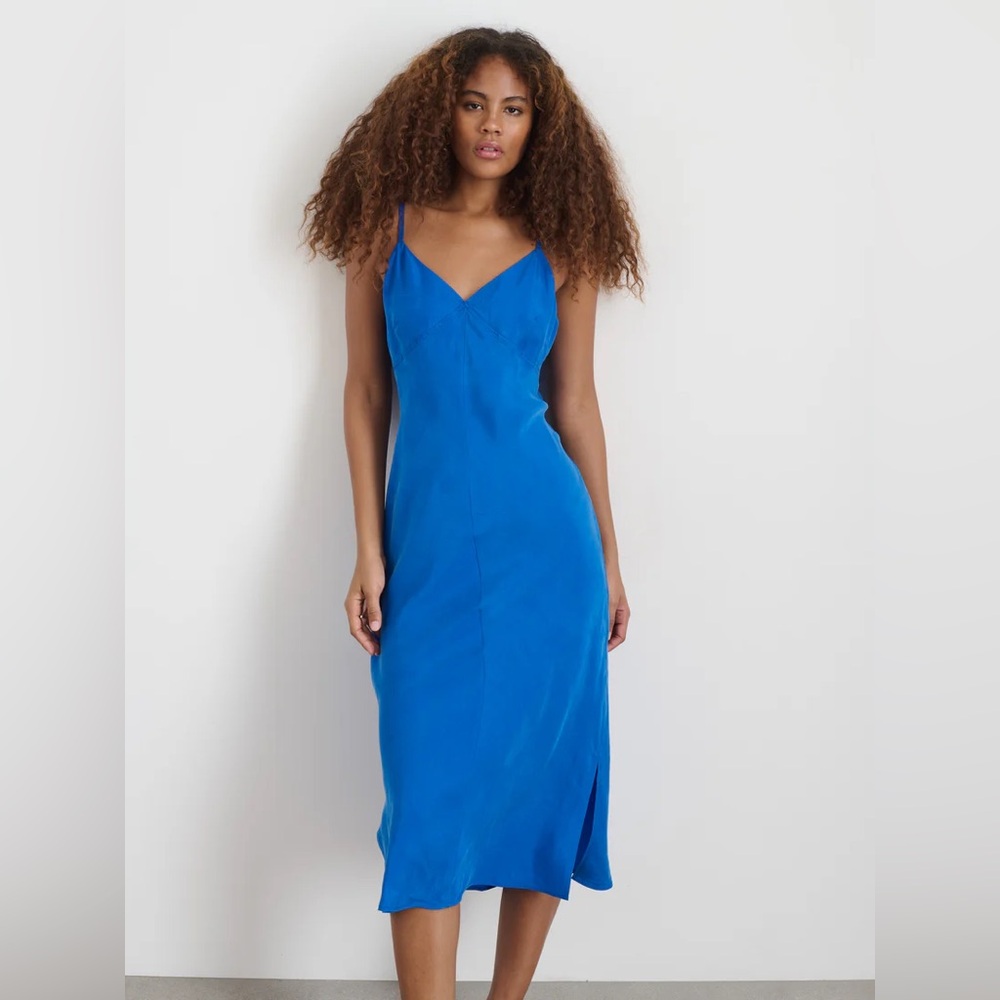 NWT Alex Mill Carly Cami Dress In Cupro Small